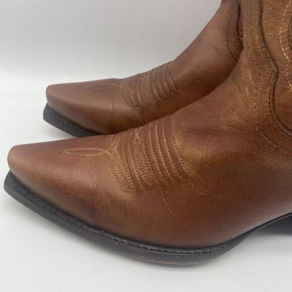 Cavenders Cowboy Womens 6 B Midcalf Embroidered Rodeo‎ Boots Western - Picture 5 of 12